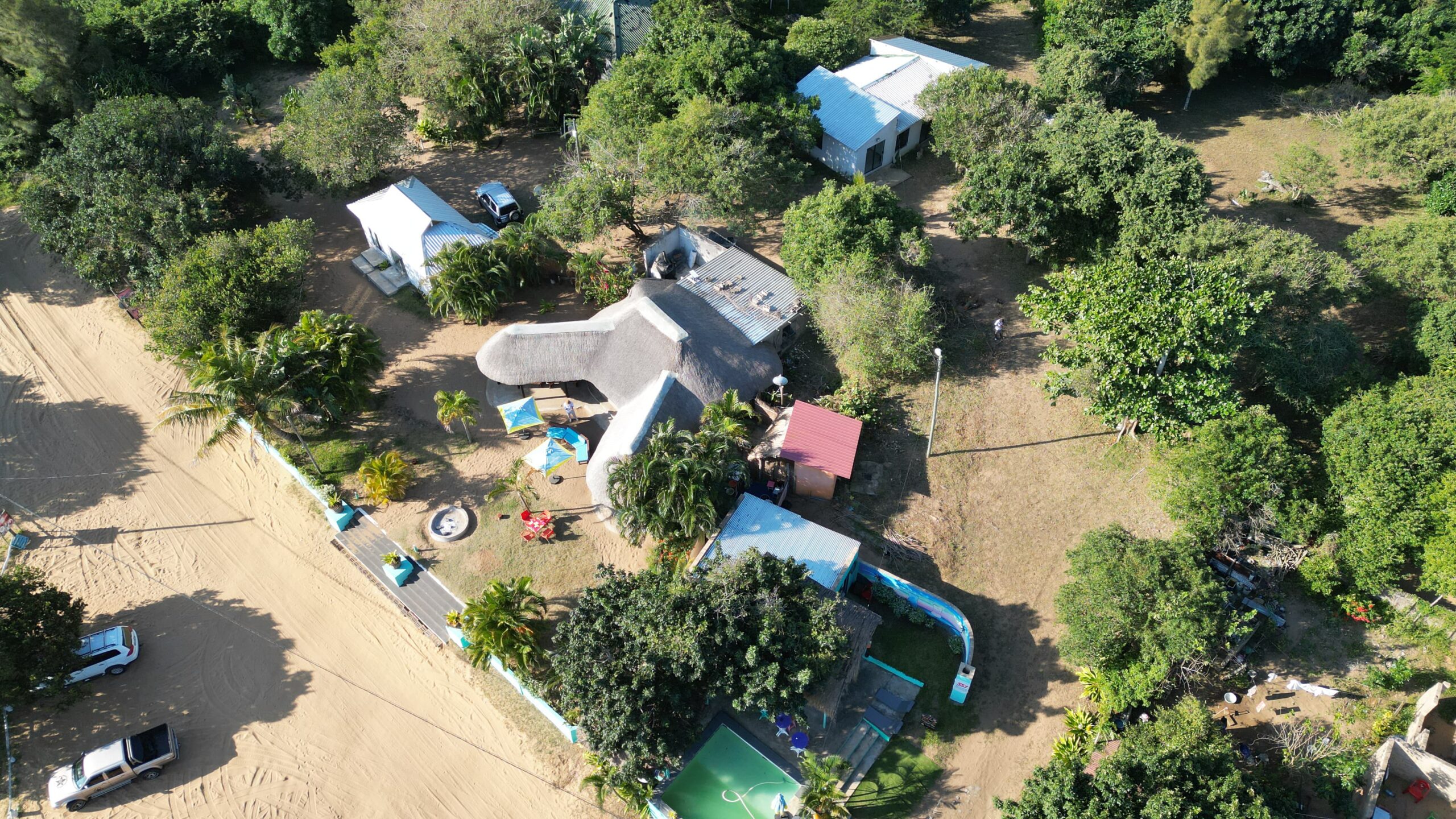 Bar restaurante e casas